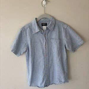 OshKosh B'gosh Blue and White Striped Shirt